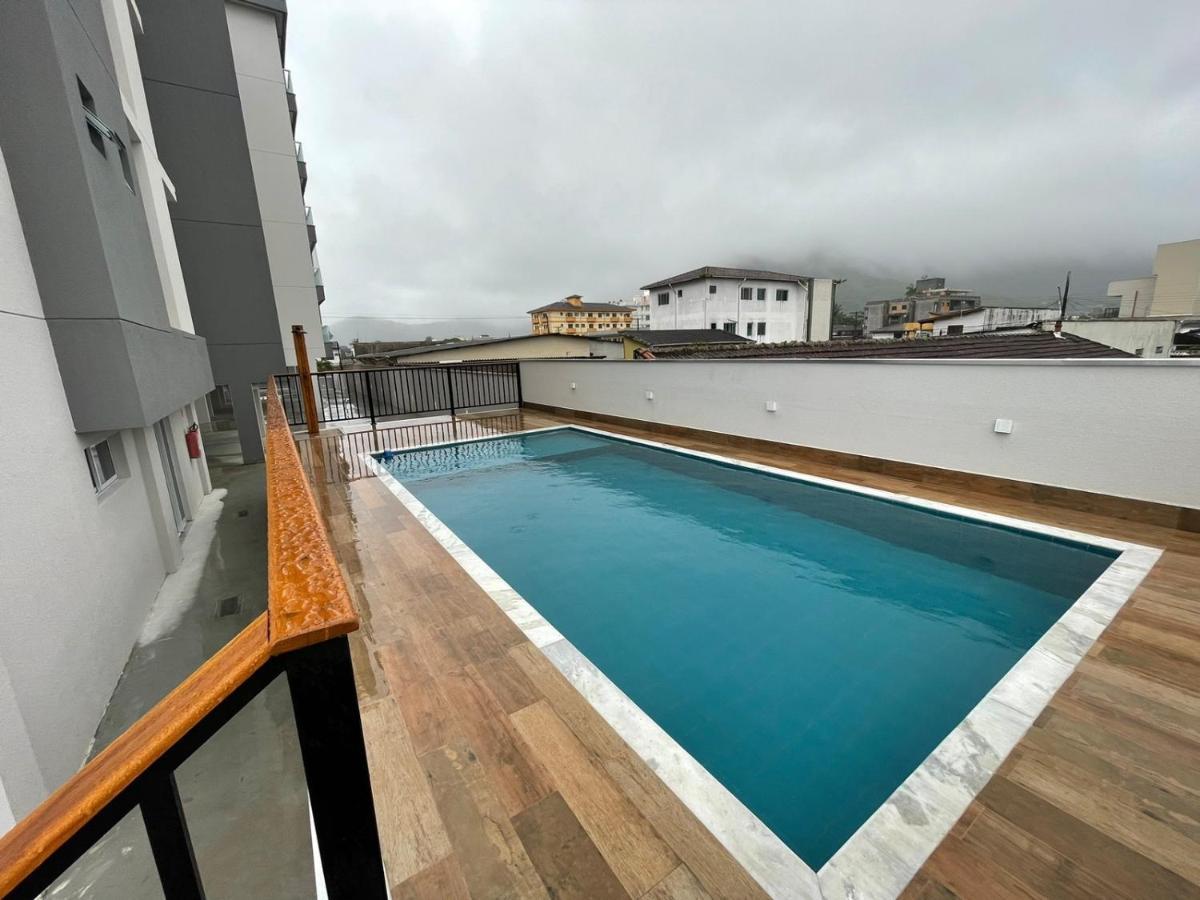 Apartamento Com Piscina No Centro Appartamento Ubatuba Esterno foto