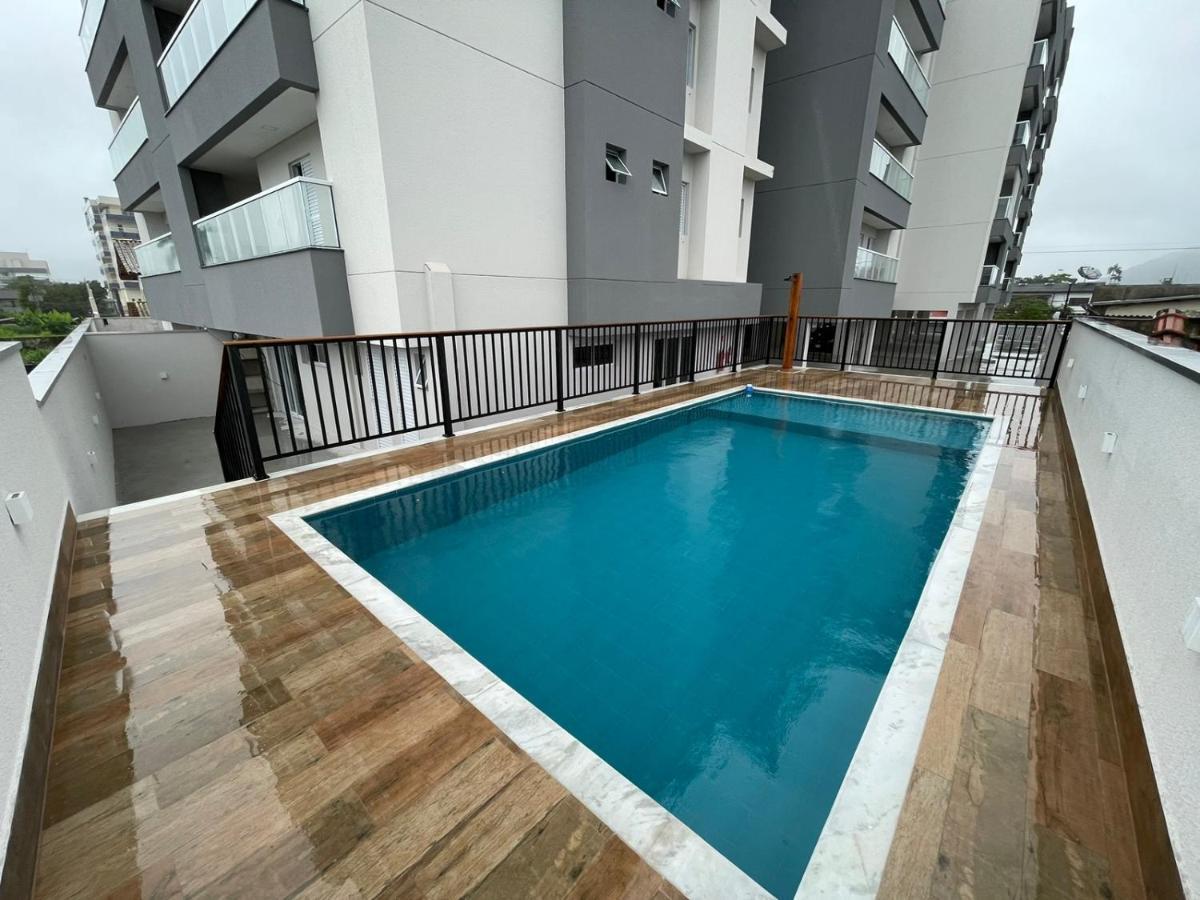 Apartamento Com Piscina No Centro Appartamento Ubatuba Esterno foto